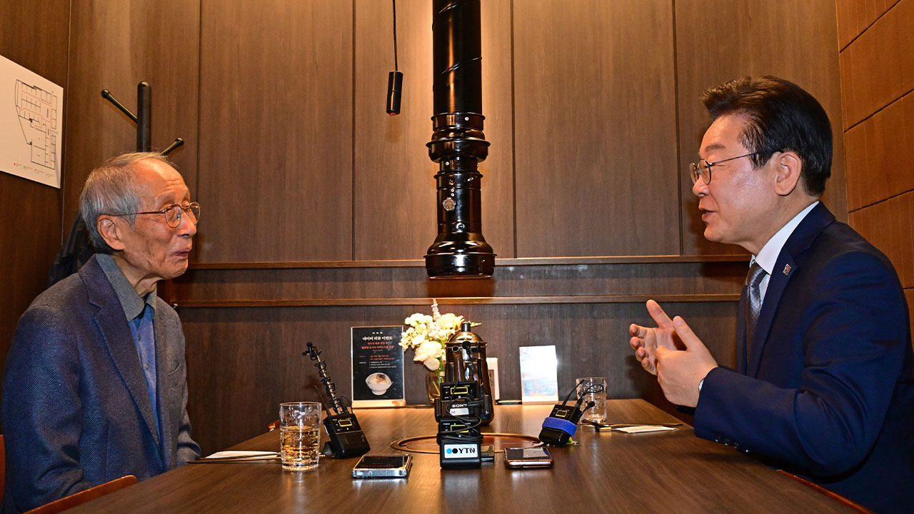 이재명 "윤여준에 선대위 맡아달라 요청‥다행히 응해주셔"