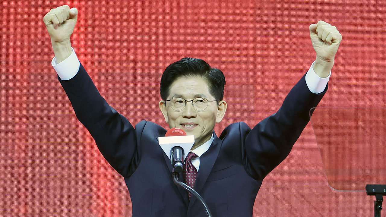 국민의힘 대선 후보 김문수 선출 "이재명 막기 위해 강한 연대"