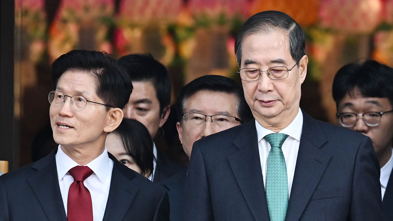 김문수, 권영세·권성동 만나 "당무우선권 존중해야 후보 단일화 진행" 