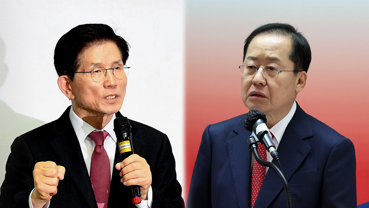 김문수, 홍준표 상임선대위원장 임명에 홍 "예정대로 출국"