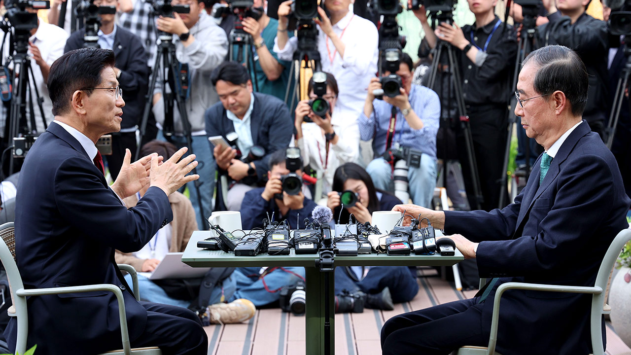 김문수·한덕수 캠프간 단일화 협상 저녁 8시 반 시작