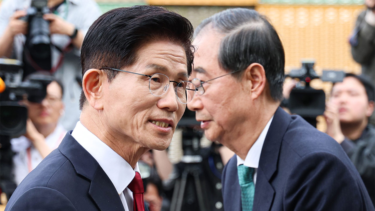 김문수-한덕수 2차 단일화 협상도 결렬‥'역선택 방지 조항' 두고 대립