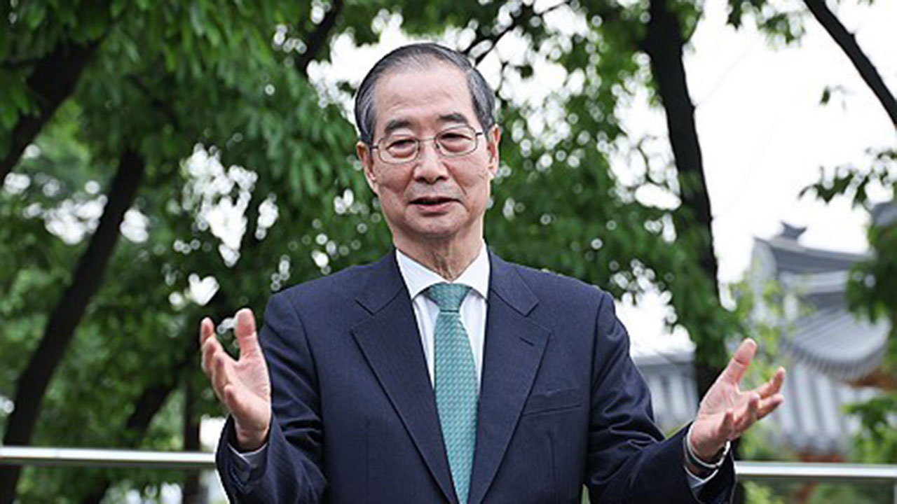 한덕수 대선 후보, 밤사이 국민의힘 입당 마쳐