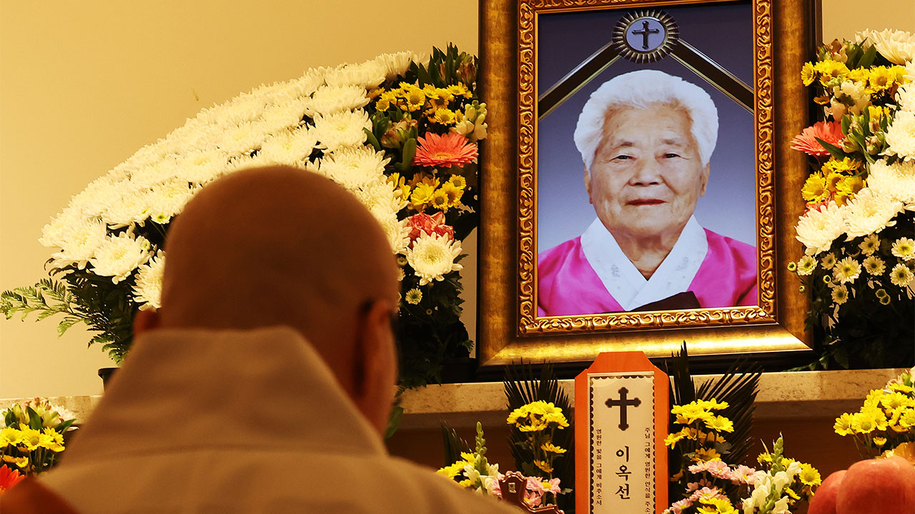 이재명, 위안부 피해자 이옥선 할머니 별세 애도‥"더욱 노력할 것"