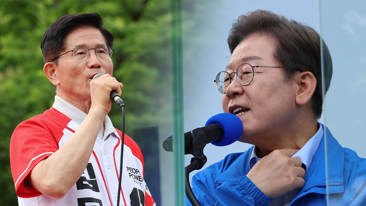 김문수 "이재명, 방탄유리 쳐놓고 소통되겠나?‥차라리 감옥 가야"