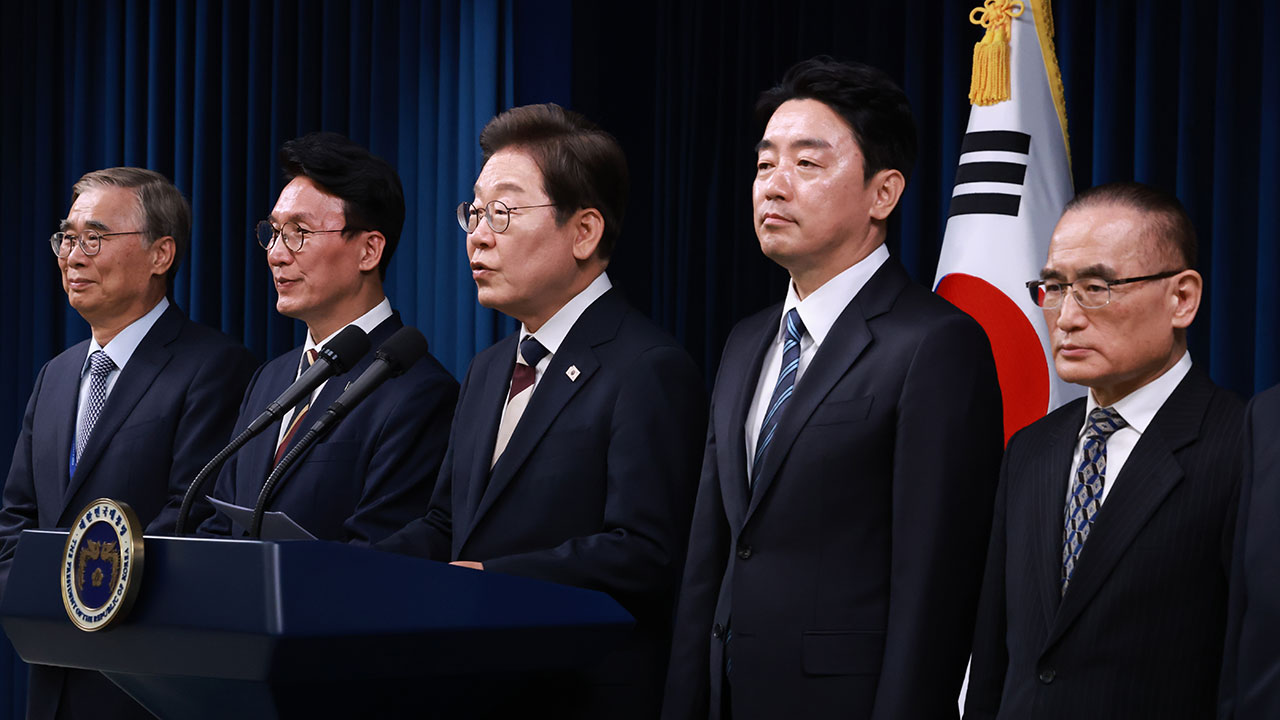 이재명, 국정원장 후보자 이종석 지명‥안보실장 위성락 임명