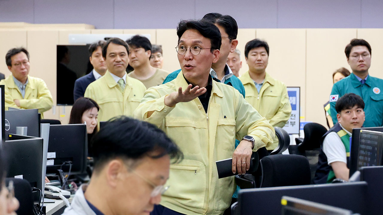 김민석, 장마 대비 현장점검‥"위기보다 먼저 뛰는 정부로 탈바꿈"