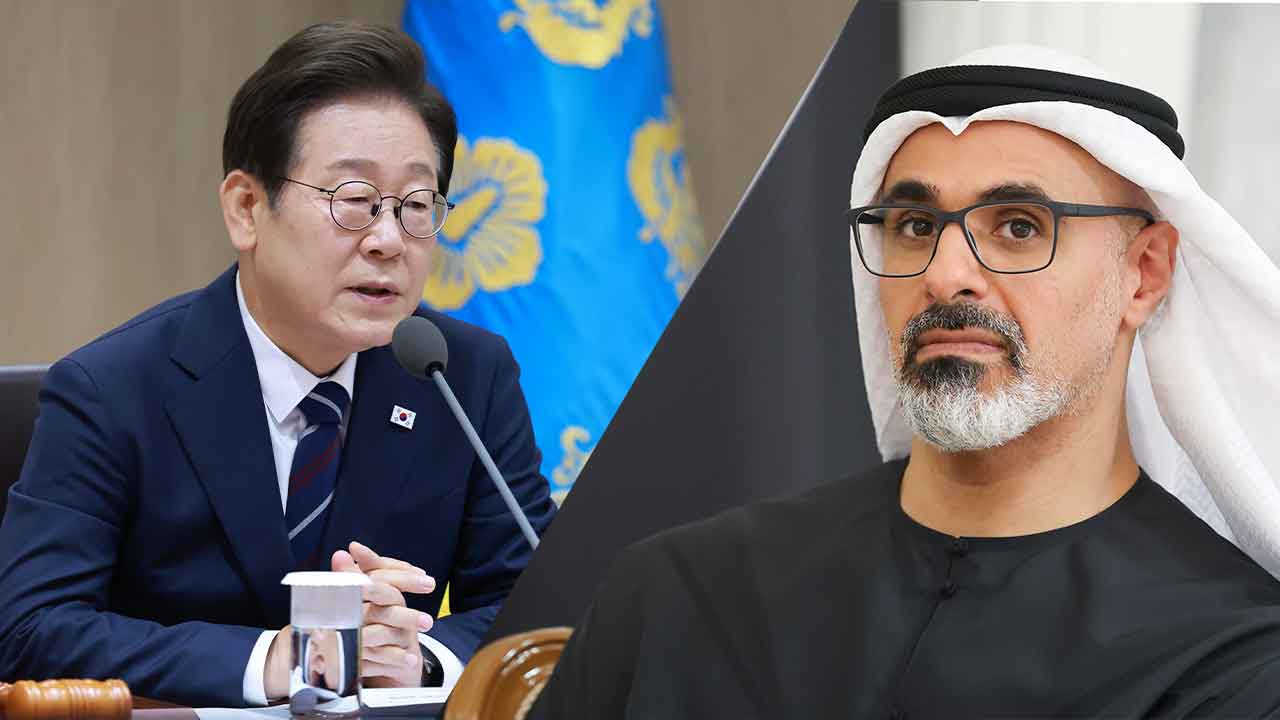 한-UAE 정상 간 첫 통화‥"특별 전략적 동반자관계 강화 기대"