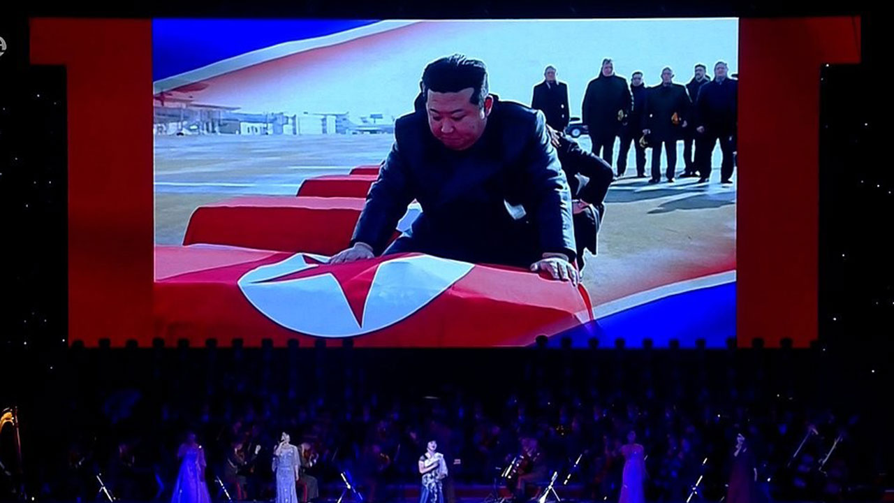 통일부, '북한군 유해 송환식' 공개는 "군 사기 등 내부 단합용"