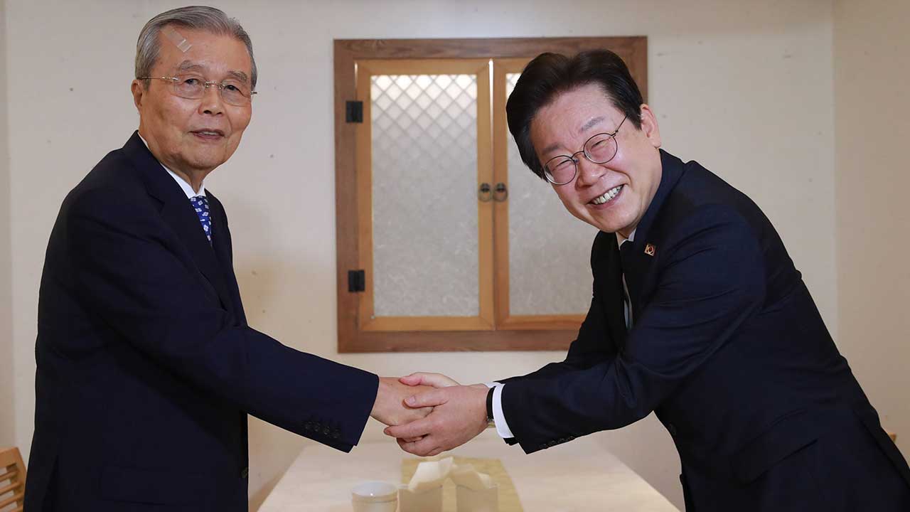 이재명 대통령, 김종인 위원장 오찬‥경제·대미 관세 등 논의