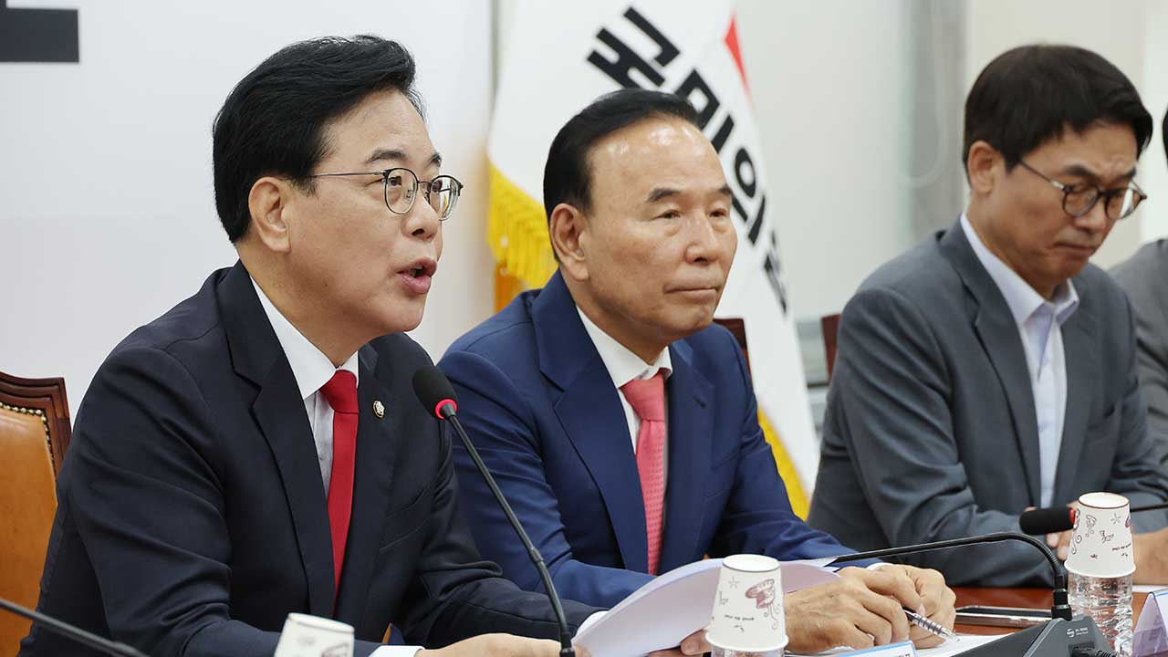 송언석 "강선우 임명 강행, 국민 상식에 맞서 싸우겠다는 선전포고"