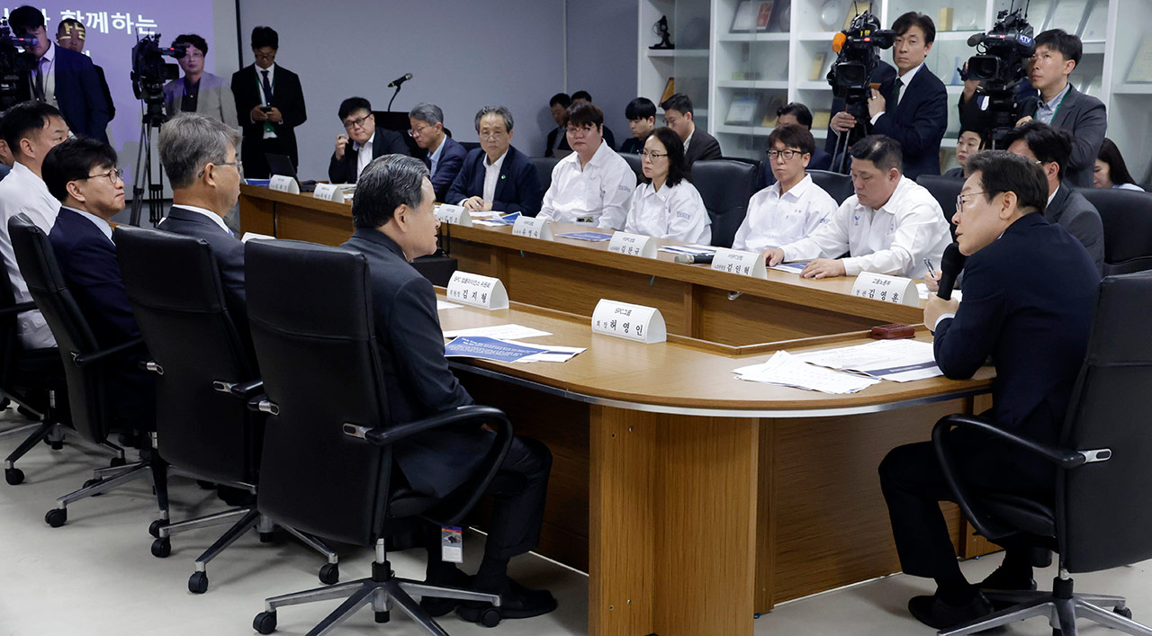 SPC 공장 찾은 이재명 대통령‥"똑같은 현장, 똑같은 방식, 똑같은 사고 반복"