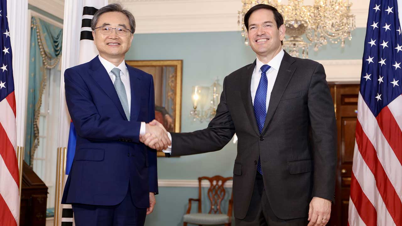 이재명 정부 첫 한미 외교장관회담‥"북한 비핵화 확인‥동맹 현대화 논의"