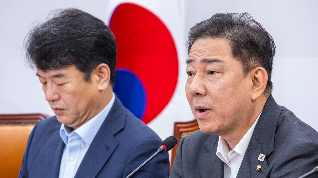 김병기, 국힘 필리버스터에 "아무말 대잔치‥방송법 신속 처리"