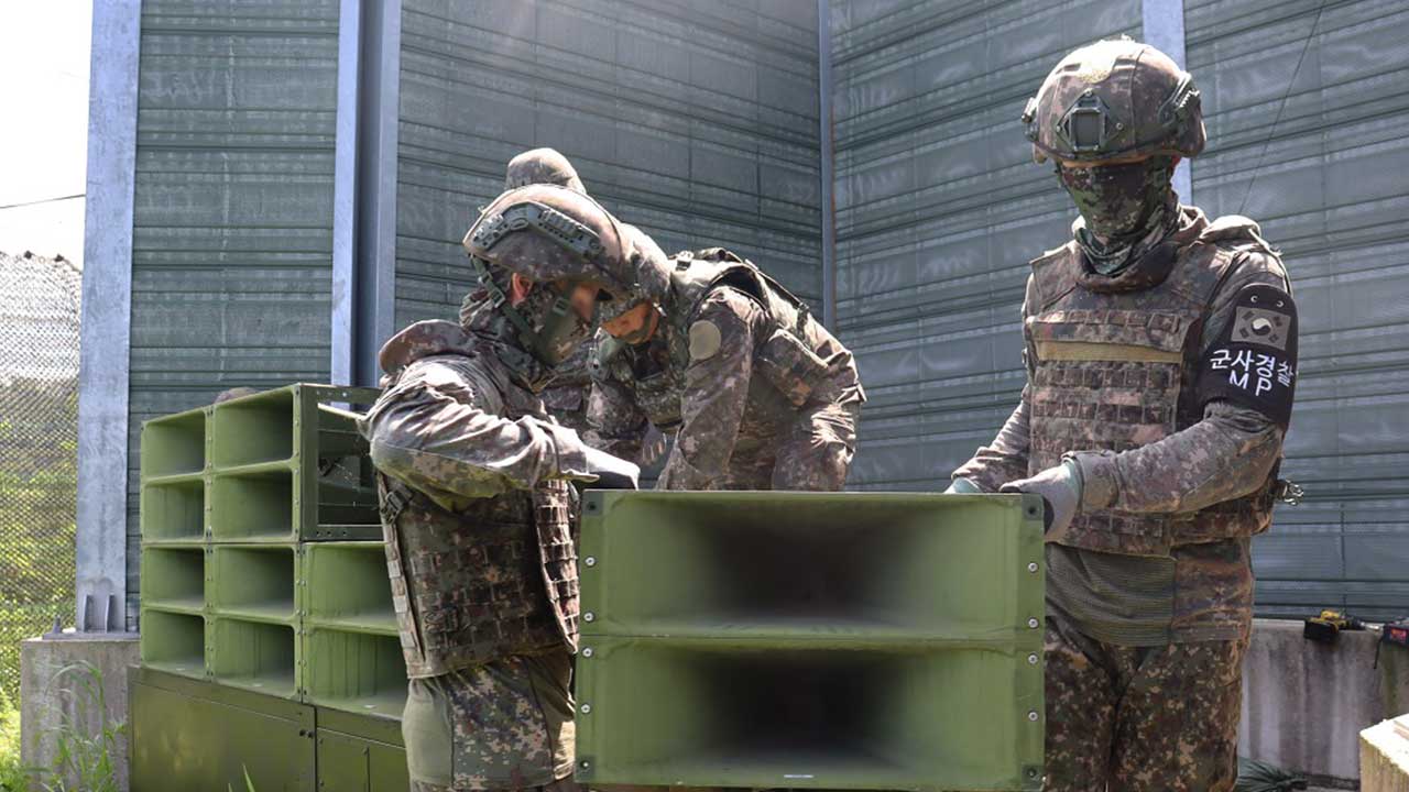 북, 전방 일부 지역서 대남확성기 철거‥우리 군 조치에 호응