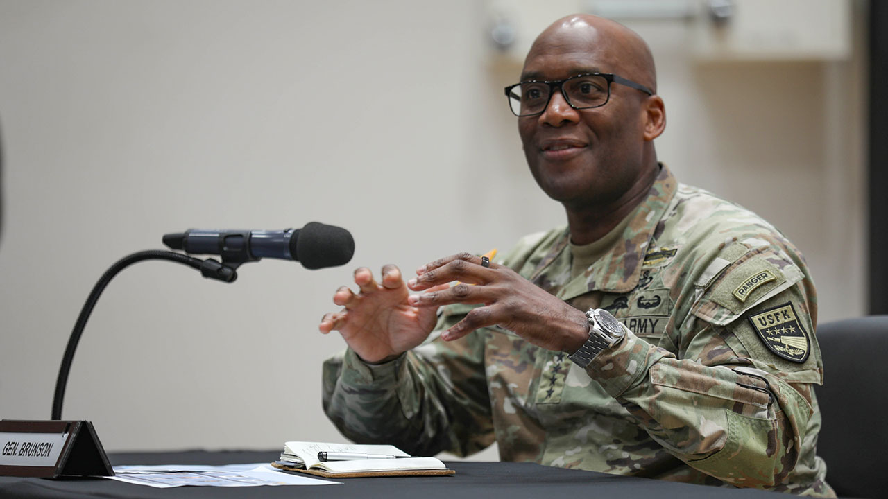 주한미군사령관 "주한미군 숫자보다 능력‥대만 사태 시 무조건 개입 아냐"