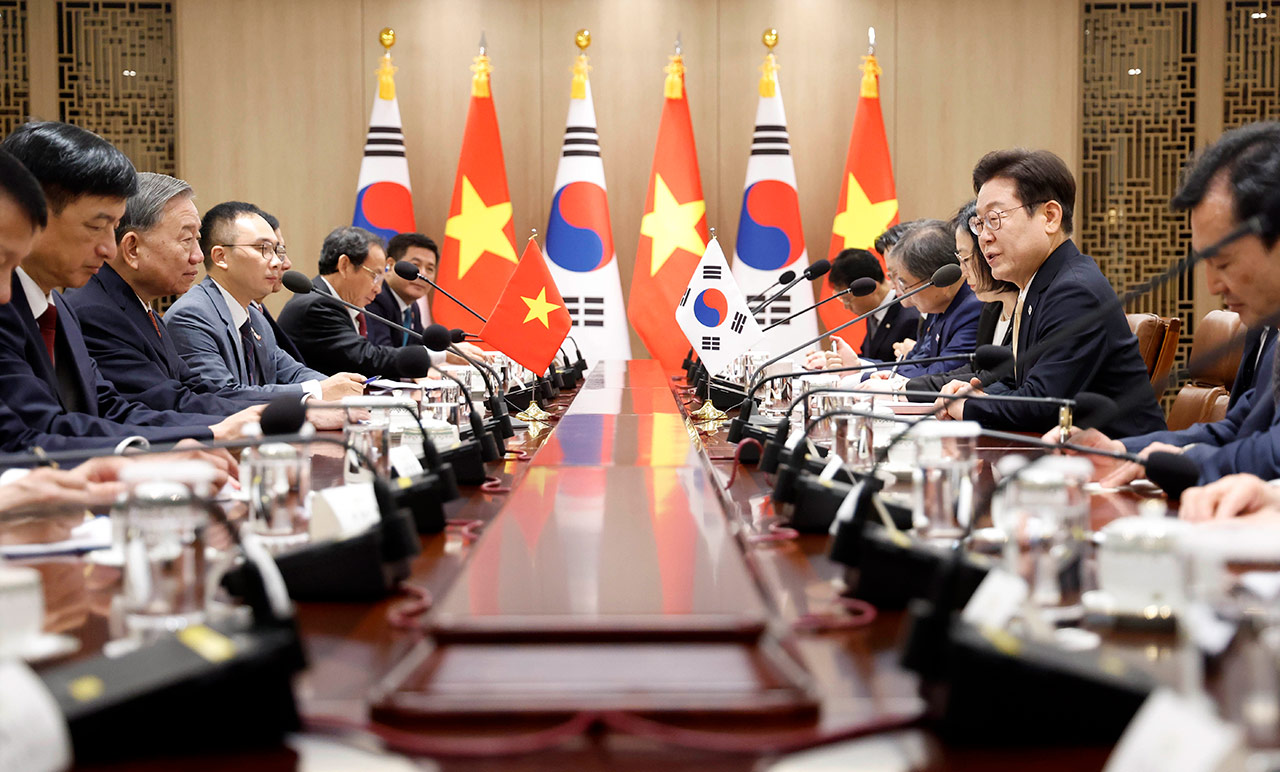한-베 양국 정상 "외교안보·경제 등 협력 강화" 공동성명 채택