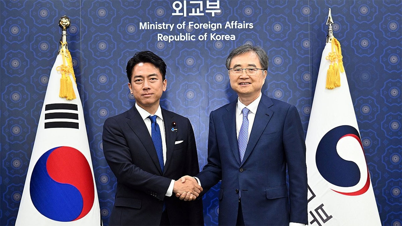 조현, 고이즈미 일본 농림수산상 면담‥"한일관계 미래지향적으로"