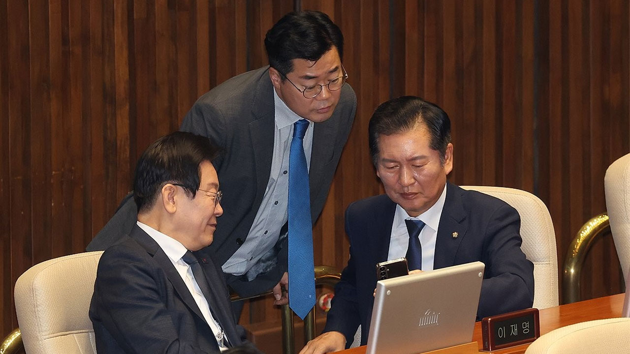 이 대통령, 오늘 정청래·박찬대와 관저서 만찬 회동