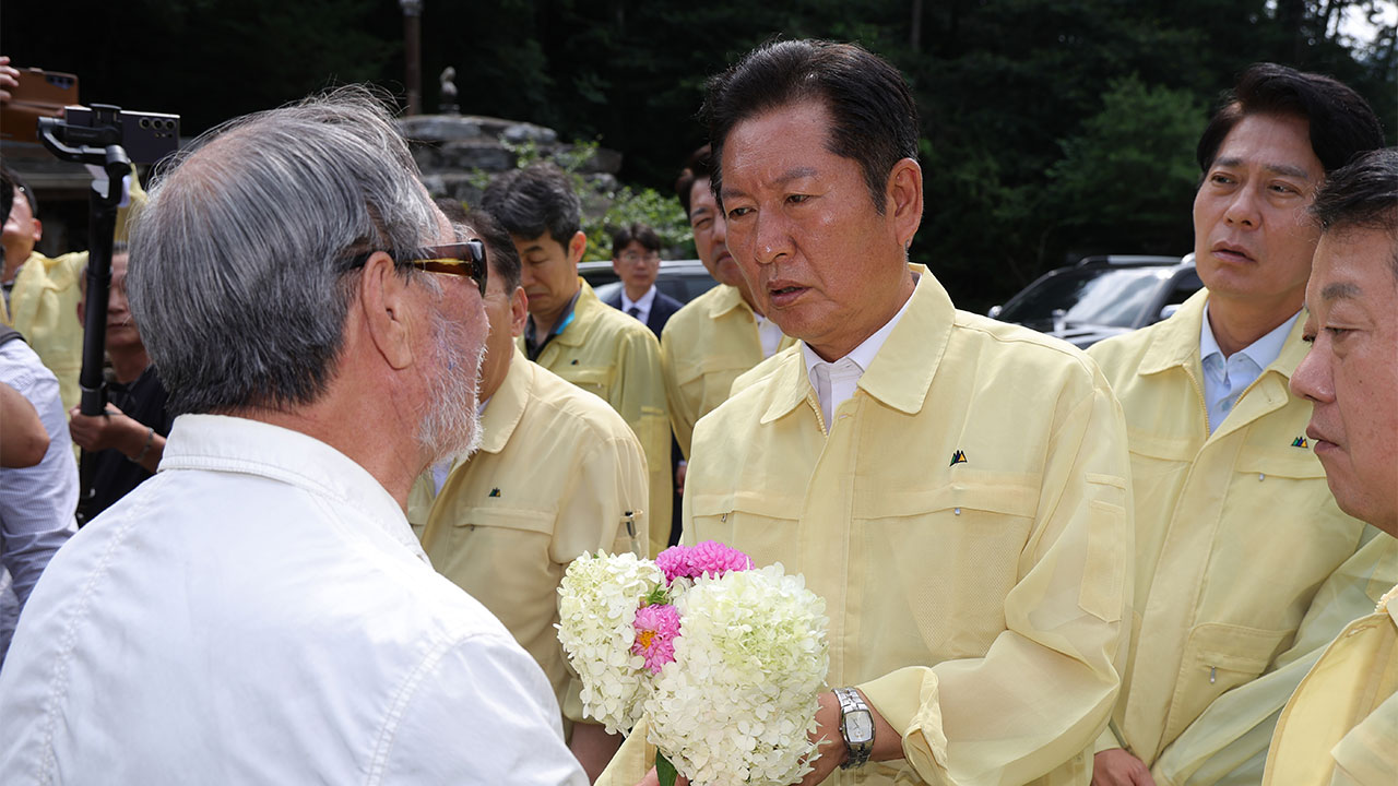 또 수해현장 찾은 정청래 "극한 폭우에 특별예산 필요" 대책 지시