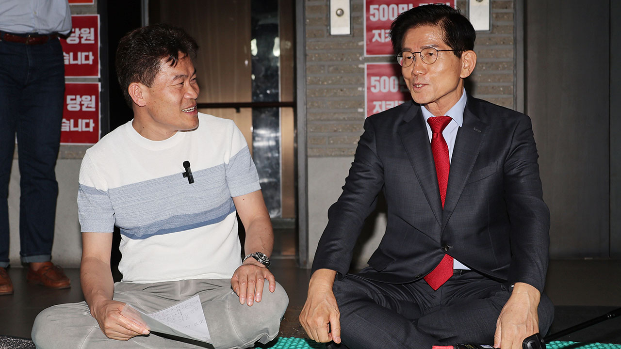 전한길 "장동혁 지지 오해‥김문수·장동혁 모두 훌륭"