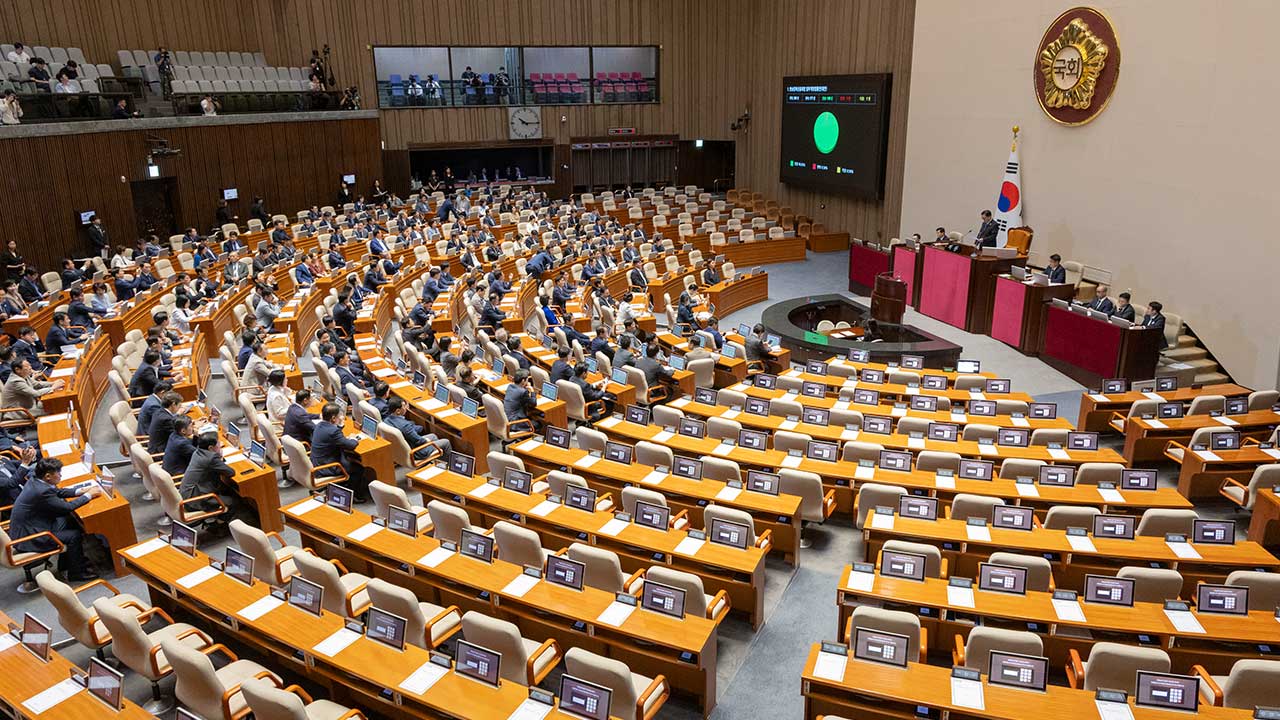 진보당 "방문진법 통과 환영‥이진숙 즉각 사퇴해야"