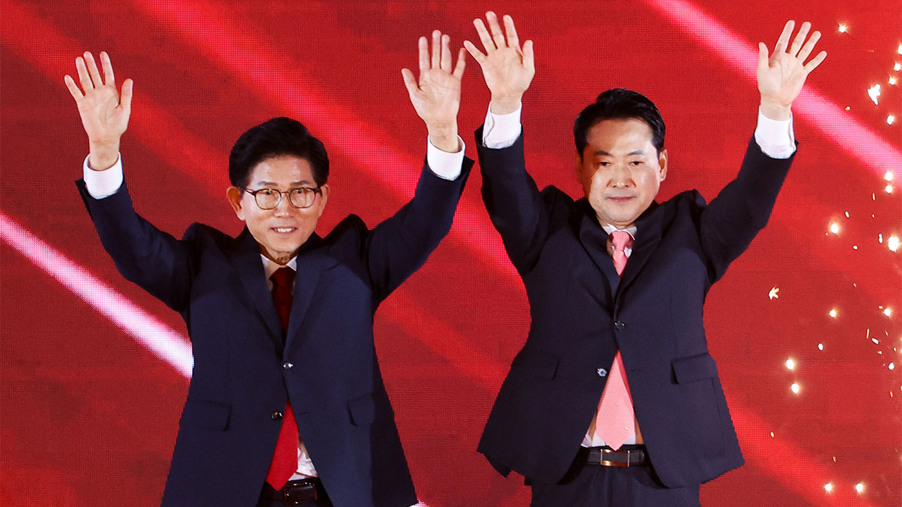 [속보] 국민의힘 당 대표 결선에 김문수·장동혁 후보 진출‥26일 최종 결과 발표