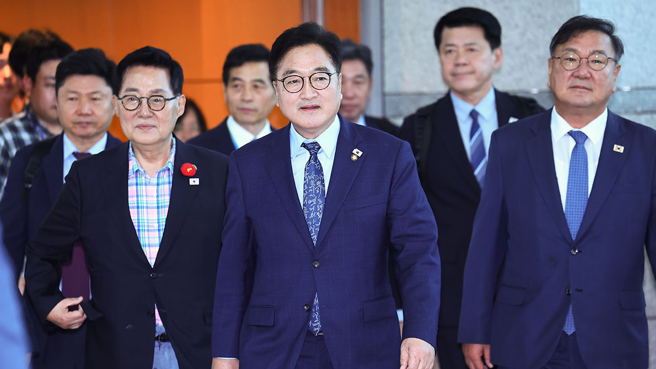 우원식, 중국 전승절 참석차 출국‥"변화의 시기 경제에 큰 도움"