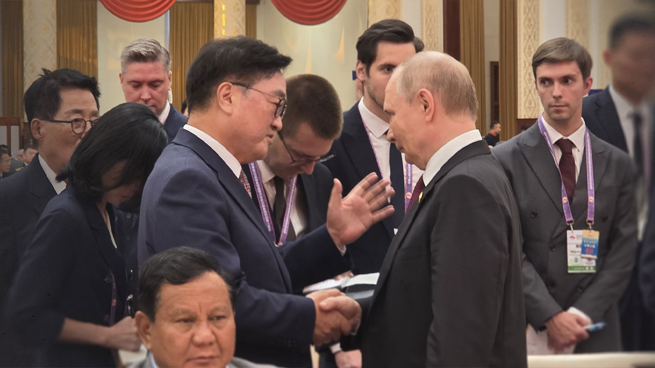 우원식 "김정은 만나 '반갑다' 짧은 인사‥만남 의미 있었다"