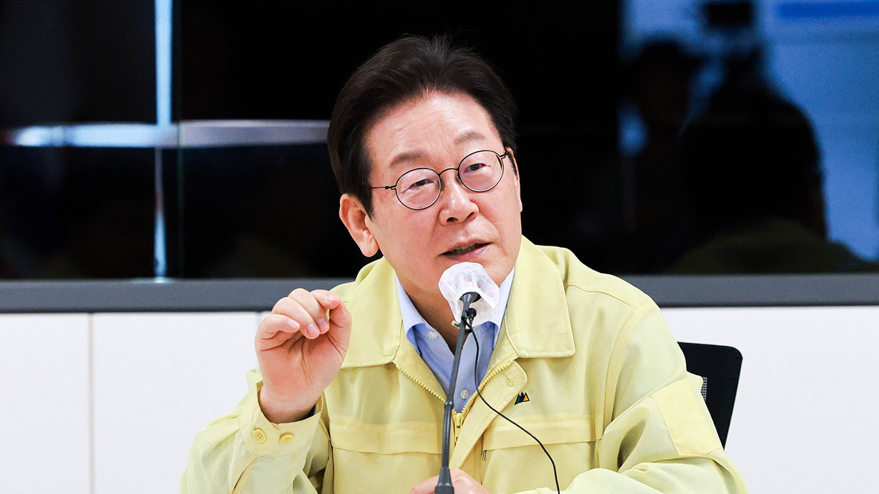 이 대통령 "강릉에 마침내 단비, 반가운 소식‥기후변화로 불편 없도록 제도 강화"