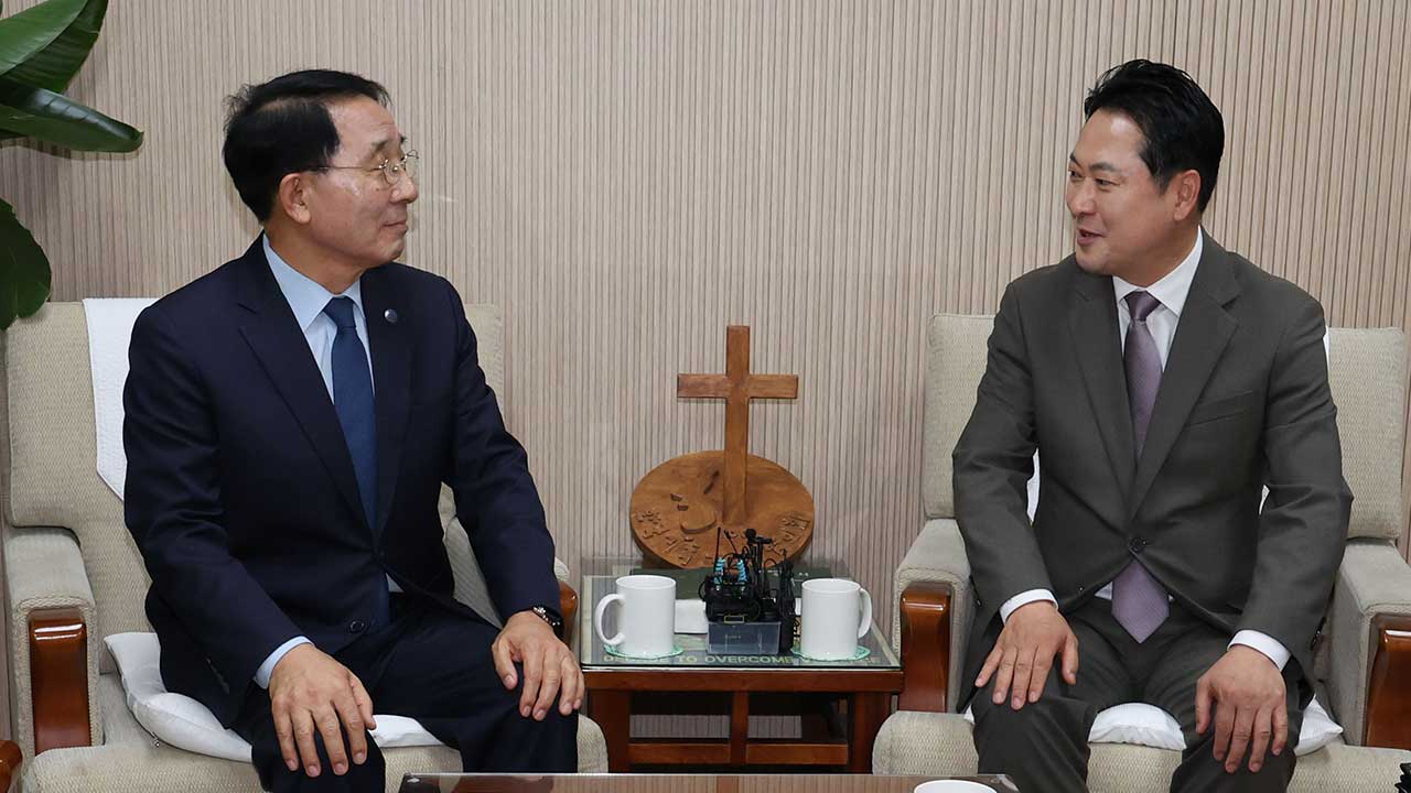 장동혁 "정부여당에 목소리 내달라"‥개신교 단체 "과오 극복 건강한 야당 돼야"