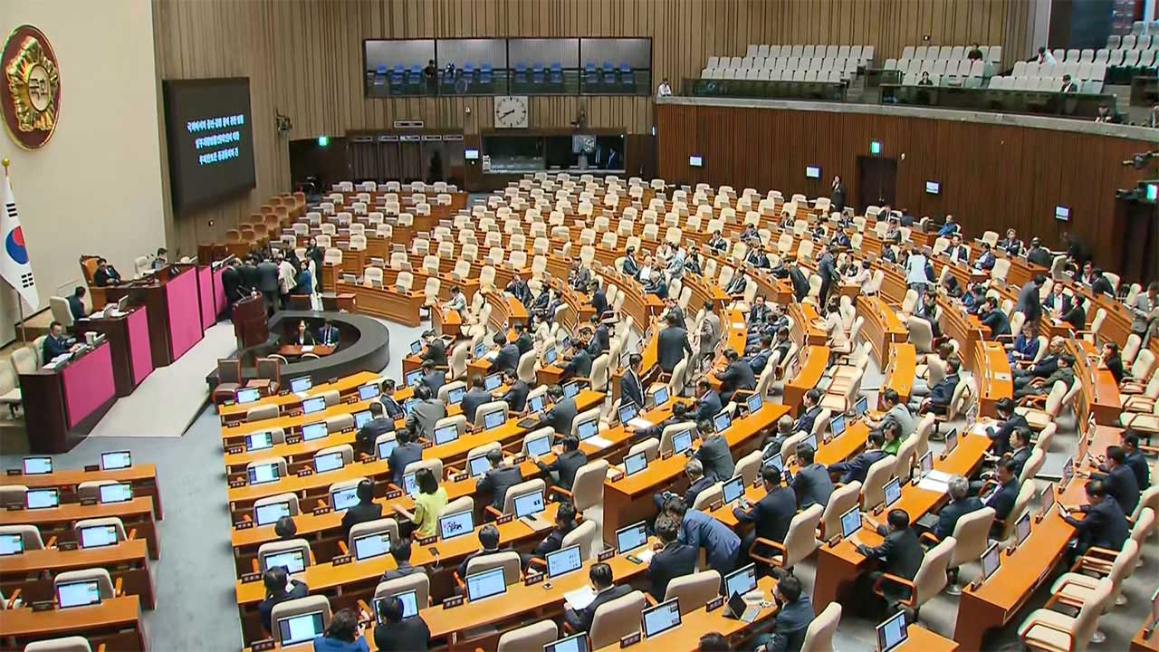 증언감정법 개정안, 국회 본회의 통과‥4박5일 필리버스터도 끝