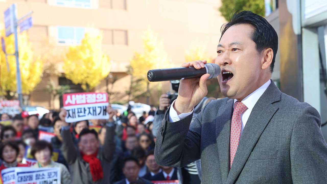 장동혁, 경남 창원 찾아 "국민 자유 잡아먹는 괴물 정권‥李 내려올 때까지 싸우자"