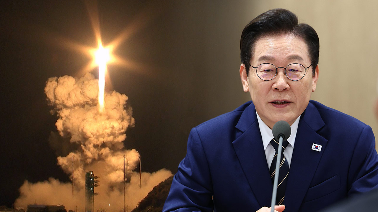 이 대통령, 누리호 발사 성공에 "대한민국 우주 개발 역사의 새로운 장 연 순간"