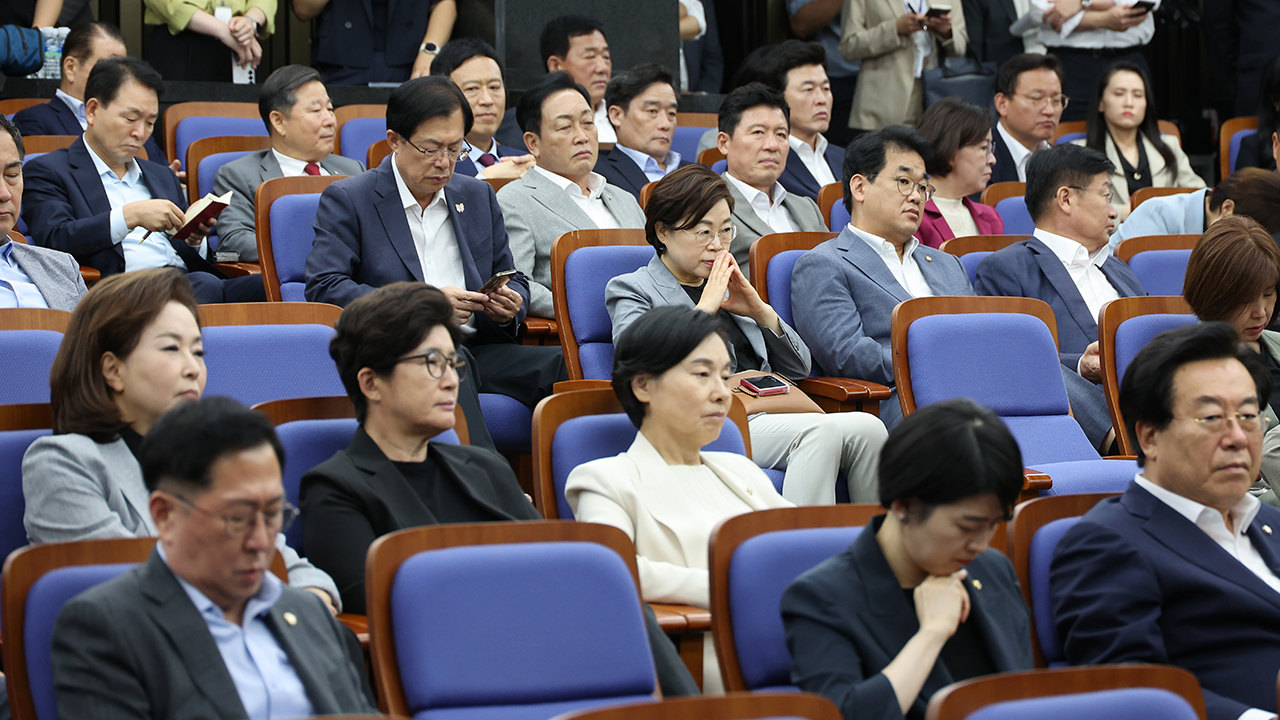 국힘 일각 '계엄사과·윤석열 단절' 입장문 준비 기류‥재선의원 주도