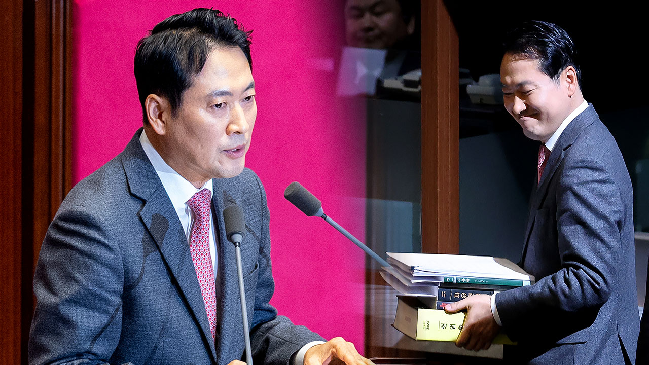 장동혁, 필버 연단에 선 첫 제1야당 대표‥"비상계엄 특별재판부 설치, 명백한 위헌"