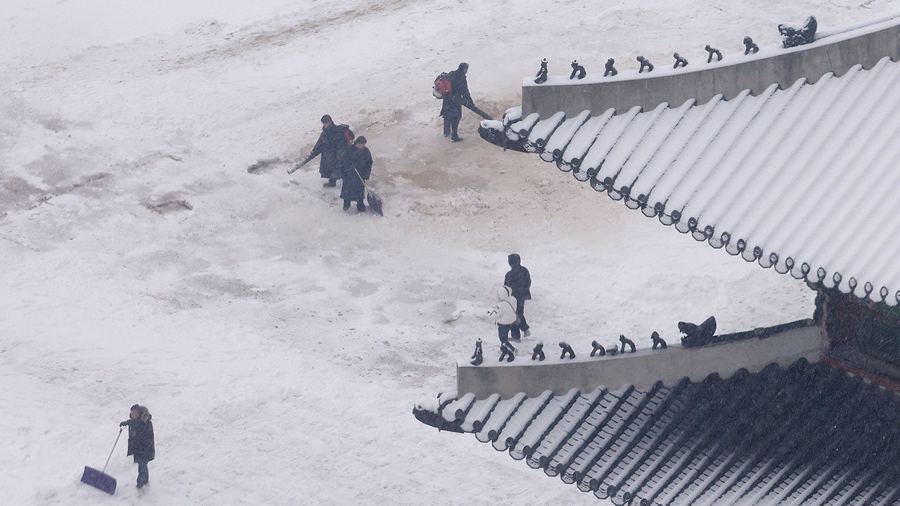 [날씨] 전국 흐리고 눈·비..경기 가평·강원은 '대설주의보' 