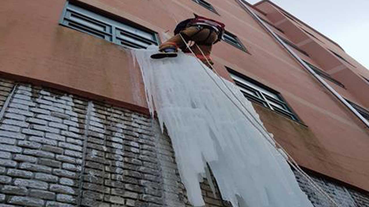 "1월에는 고드름 낙하 특히 조심"‥고드름 119 출동 건수 1월에 집중