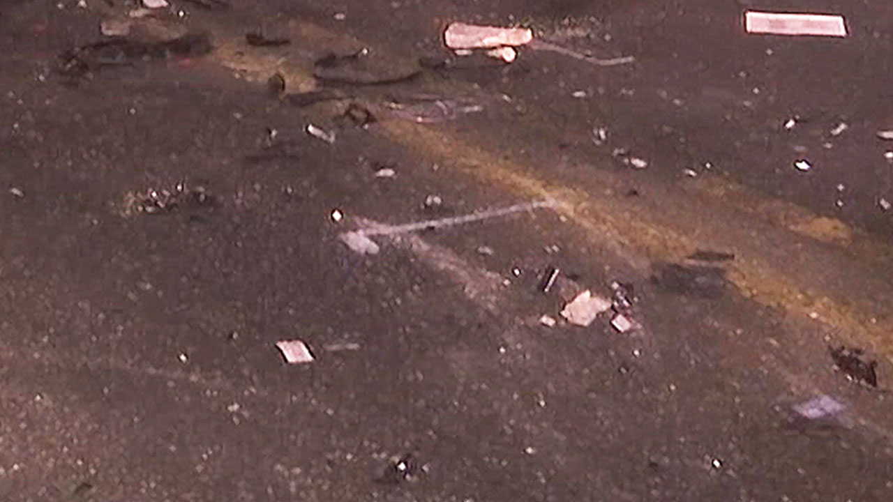 서울 서강대교 남단 교통사고‥2명 부상