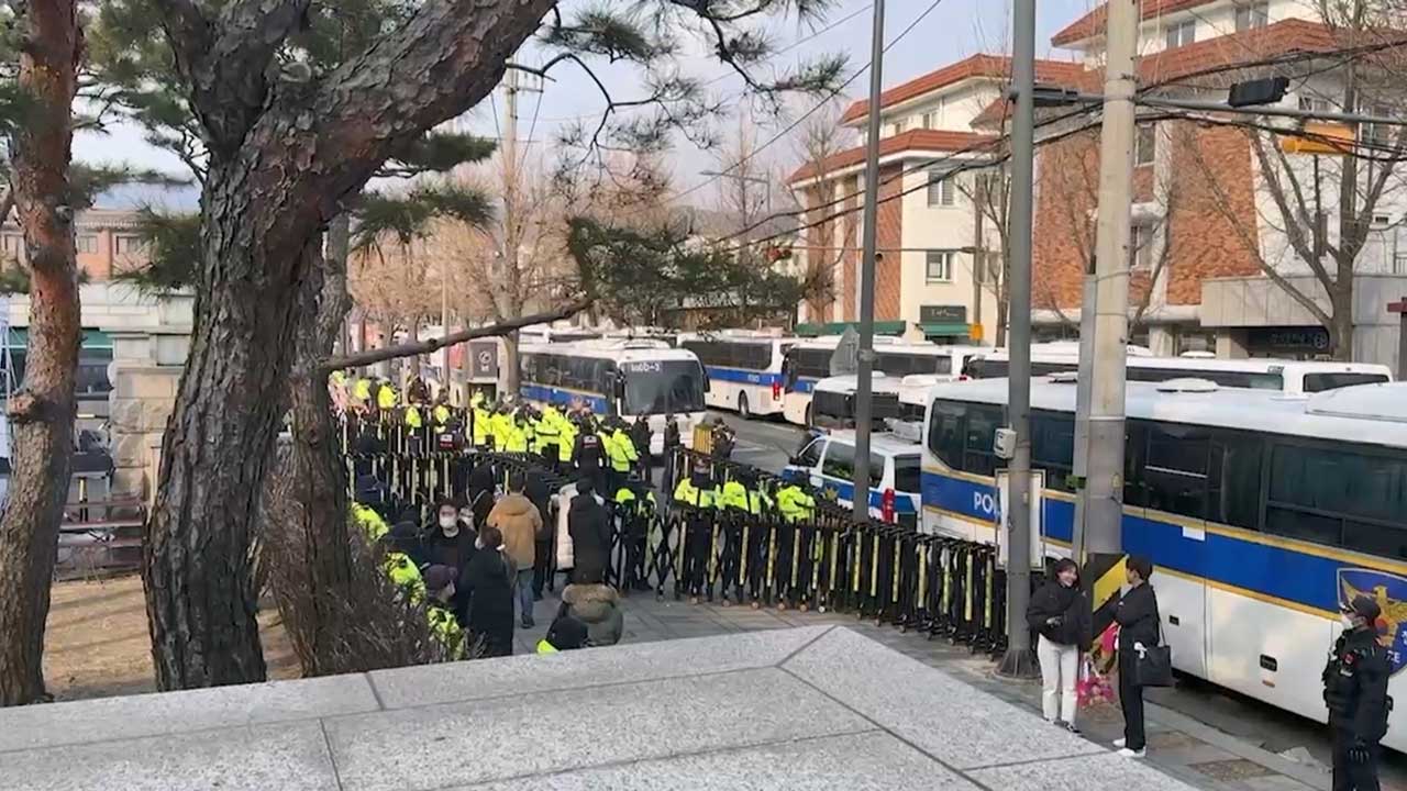 헌법재판소, 시위대 집결 대비해 방호원 등 비상근무