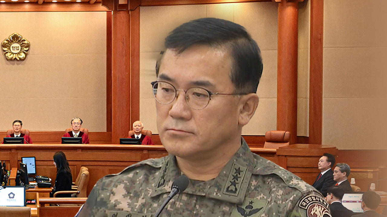 여인형 전 사령관, 尹탄핵심판서 정치인 체포 묻자 증언 거부