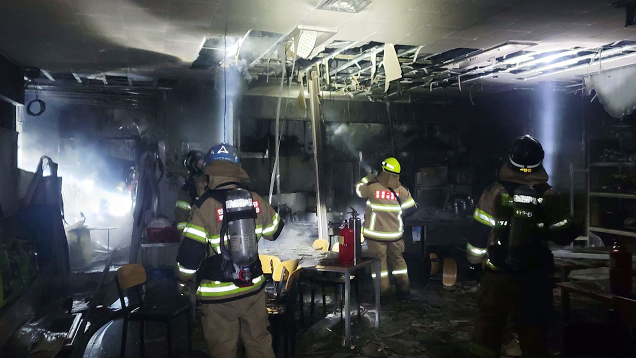 인천 서구 육류 공장서 불‥직원 56명 대피