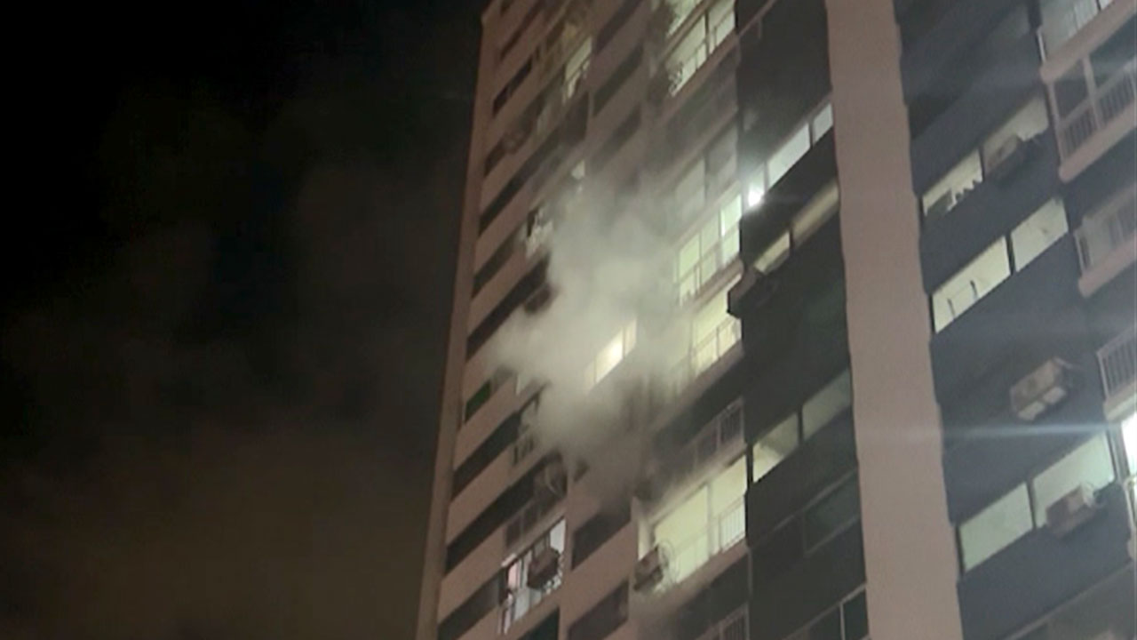 인천 남동구 아파트서 화재‥2명 부상