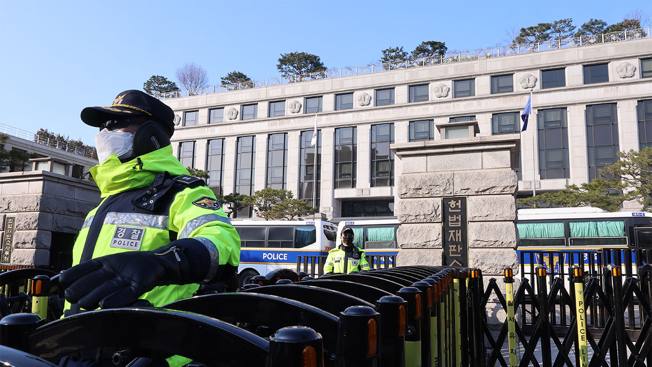 경찰, 탄핵 선고일 종로·중구 '특별구역' 지정‥헌재 주변 "진공 상태로"