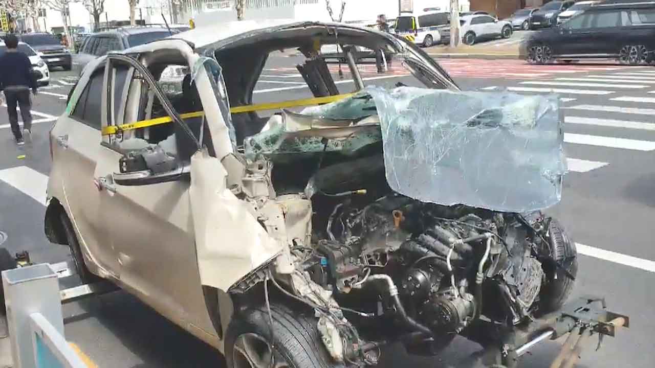 충북 청주서 차량 4대 연쇄 충돌 3명 사망 6명 부상