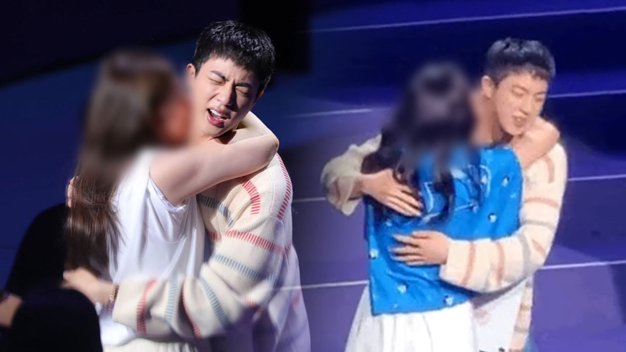 경찰 BTS 진에 '강제 입맞춤' 50대 일본인 수사 중지 결정
