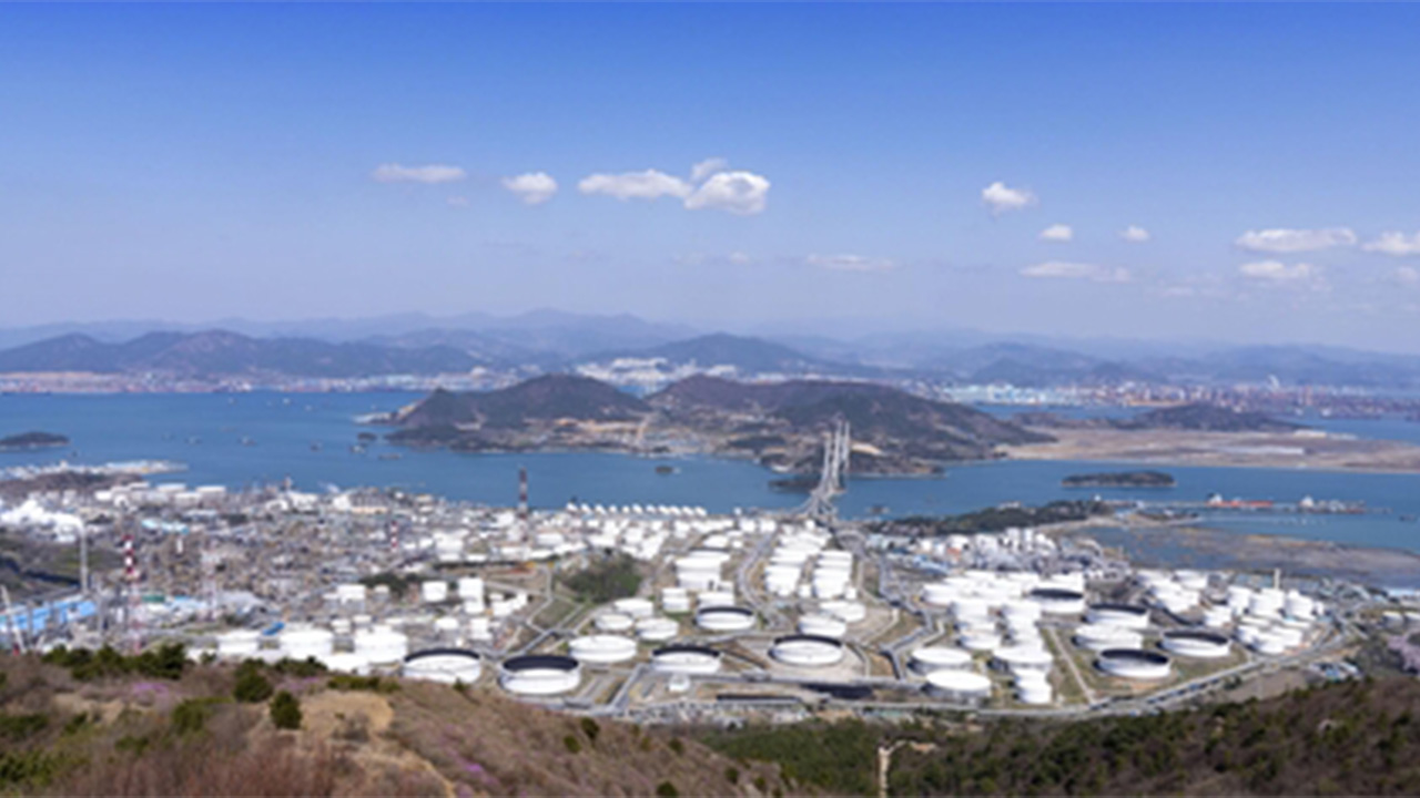 여수산단 화력발전소 화재‥진화 작업 중