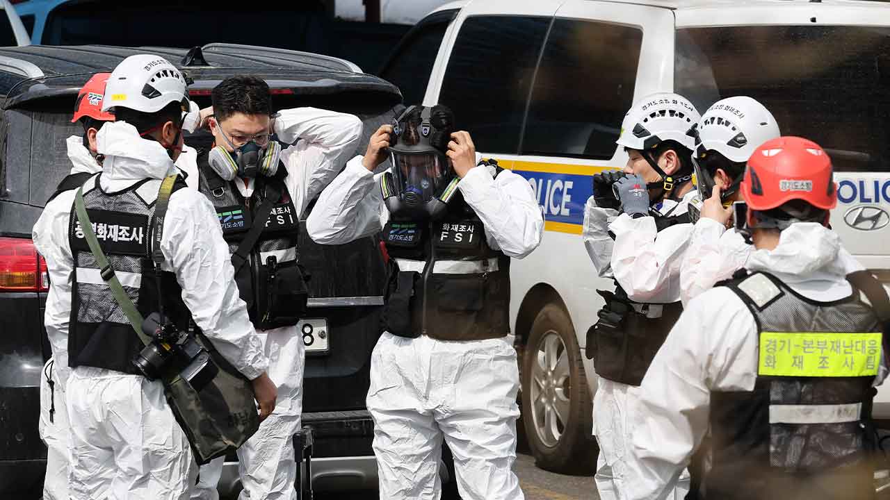 경찰, 흥덕IT밸리 화재 강제수사 착수‥4곳 압수수색