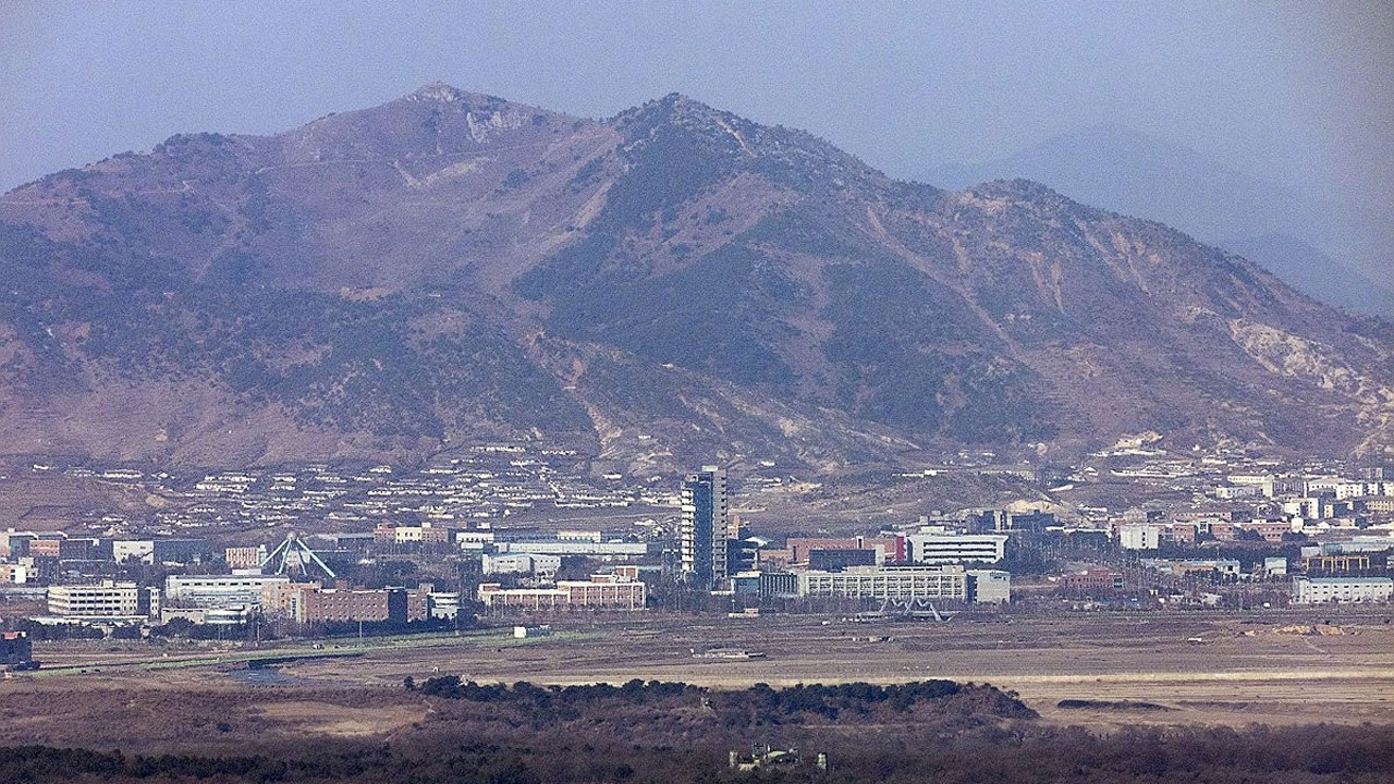 강원 고성 비무장지대서 산불‥일몰로 불 못 끄고 철수