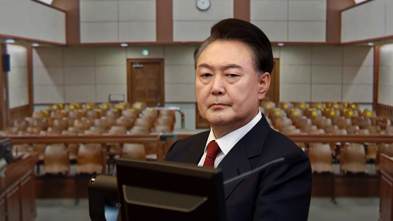 윤 전 대통령 직접 발언 "메시지 계엄"‥검찰 "국헌문란 폭동"